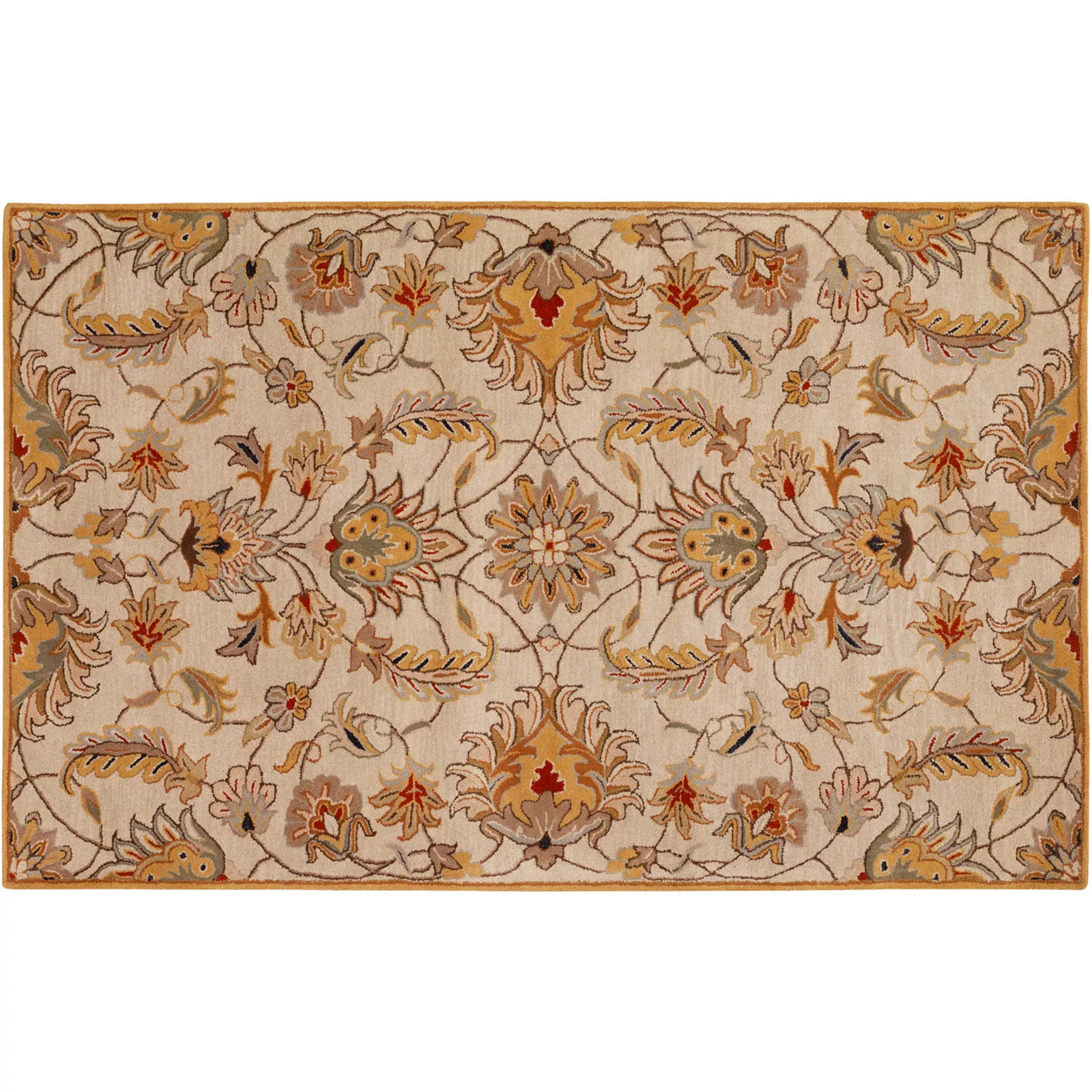 Surya Caesar Floral Rug, Gold | Kohl's