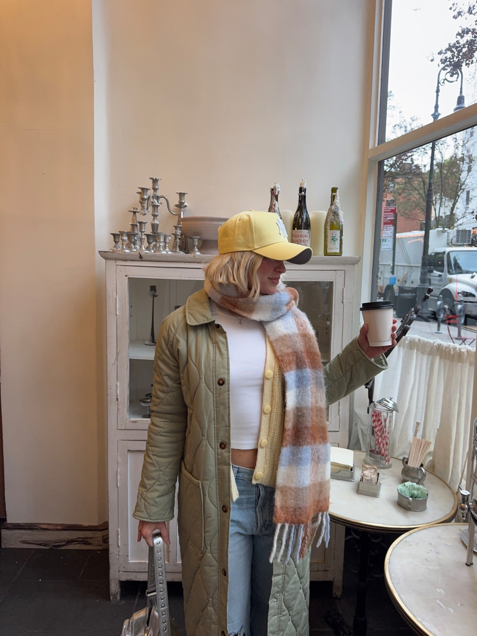 pastel scarf from sezane <3 i bring this cuts long sleeve out every winter, it’s so good to layer with! 

#LTKSeasonal #LTKHoliday