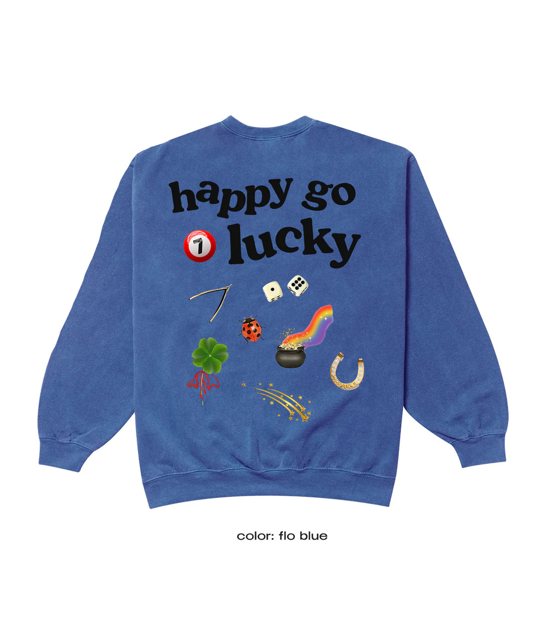 Happy Go Lucky Crewneck | Shop Kristin Jones