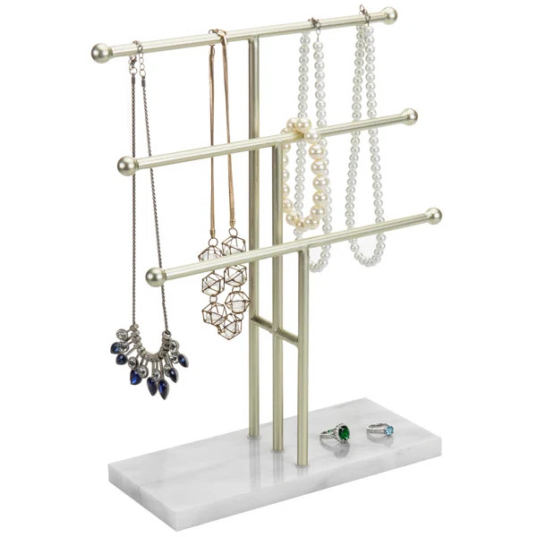 3 T-Bar Metal Display Jewelry Stand | Wayfair North America