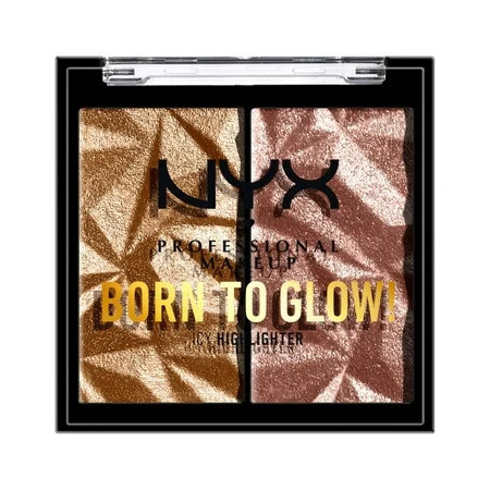 NYX Professional Makeup Born to Glow Highlighter Duo Bout the Bronze 0.07 oz. | Walmart (US)