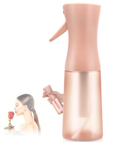 Leaflai Empty Spray bottles, Spray Water Bottle Fine Mist Refillable, Continuous Spray Bottle for Hair, Skin Care, Showering Pets, Plants, travel, Cleaning and Ironing 6.8 Ounce (Brown) | Amazon (US)