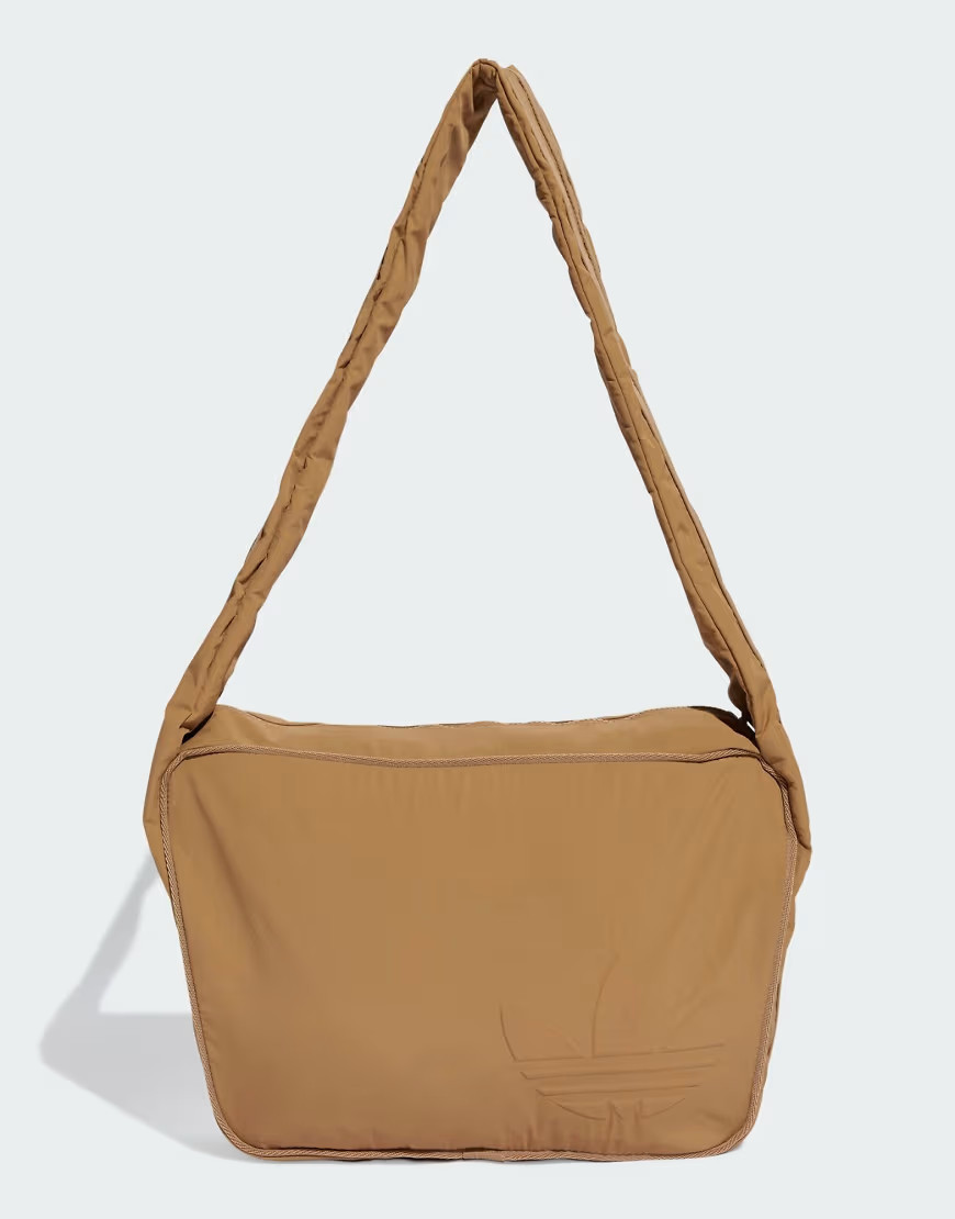 adidas Originals Crossbody bowling bag in cardboard-Brown | ASOS (Global)
