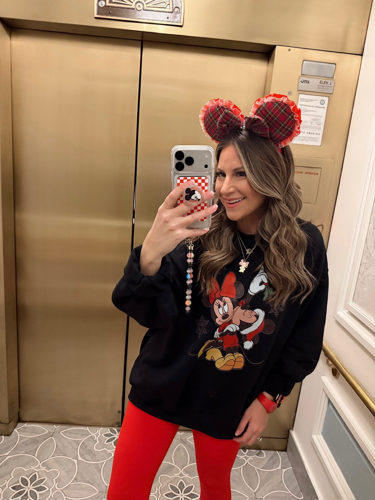 Today’s Walt Disney World ootd! In an xl sweatshirt, small leggings, necklaces and Etsy ears! 

#LTKHoliday #LTKTravel #LTKStyleTip