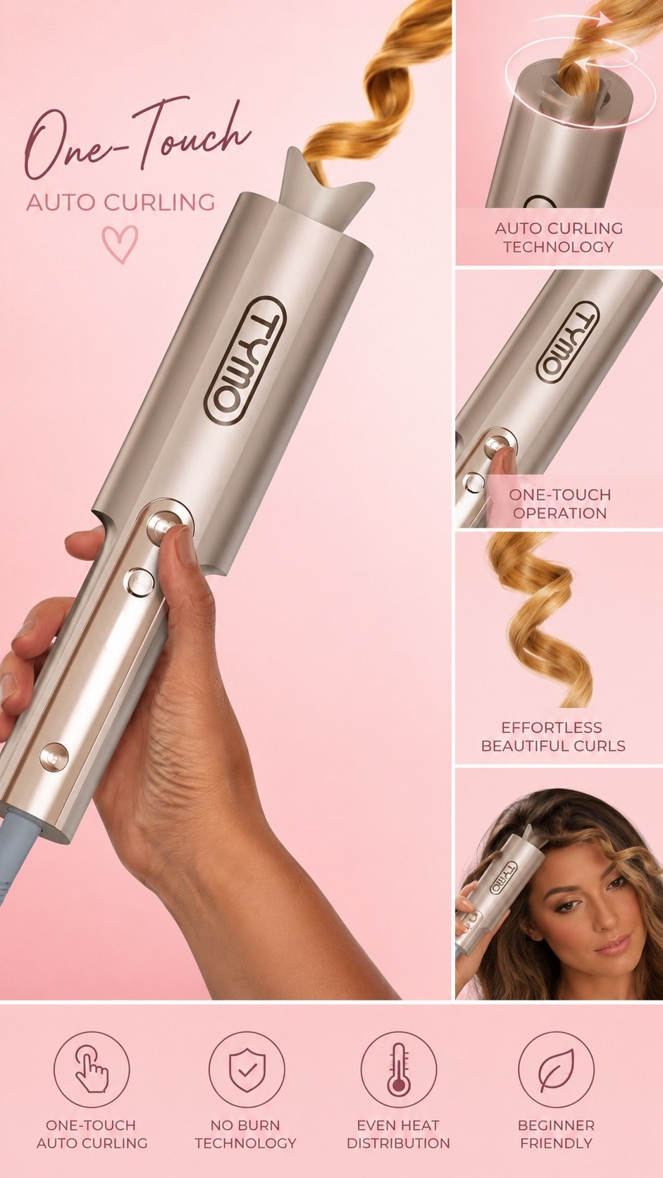 ✨ Perfect curls in just one touch. Effortless, beginner-friendly, and salon-worthy results every time. 💖 #HairGoals #BeautyFinds #MustHave

#LTKootd #LTKSeasonal #LTKSaleAlert