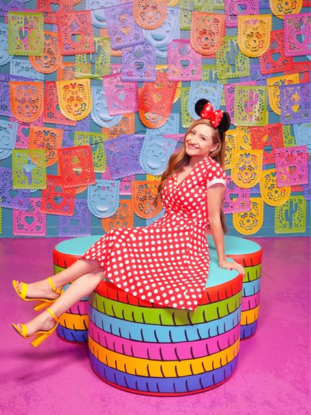 Minnie Style outfit - cute and comfy dress - For Disneyland Walt Disney World Disney Parks - polka dot Disney bound 

#LTKtravel #LTKstyletip #LTKfamily