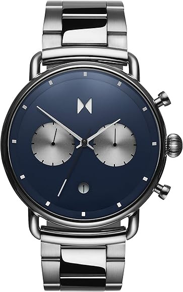 MVMT Blacktop Quartz Movement Blue Dial Men's Watch D-BT01-BLUS | Amazon (US)