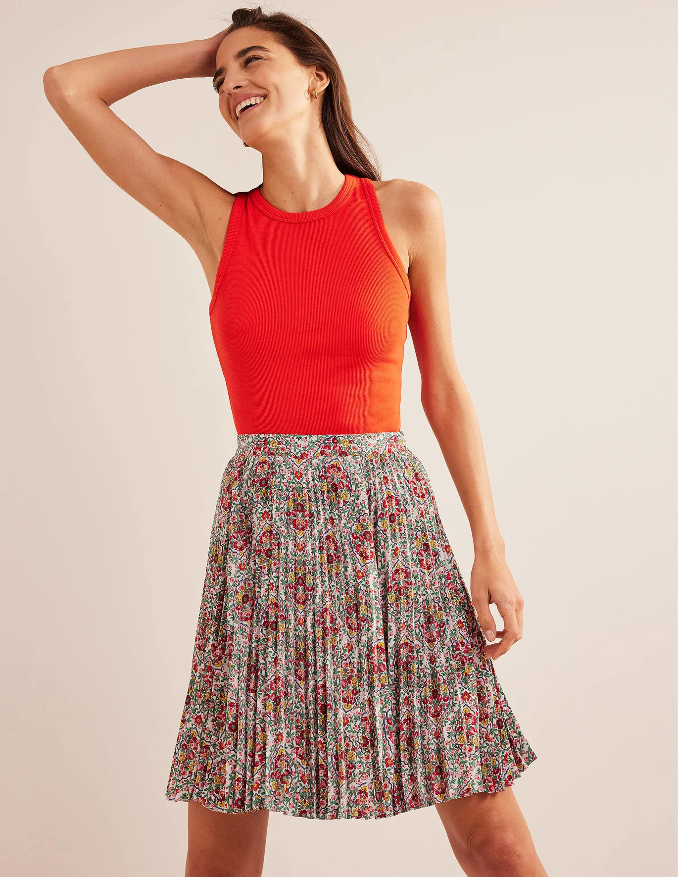 Mini Pleated Skirt | Boden (US)