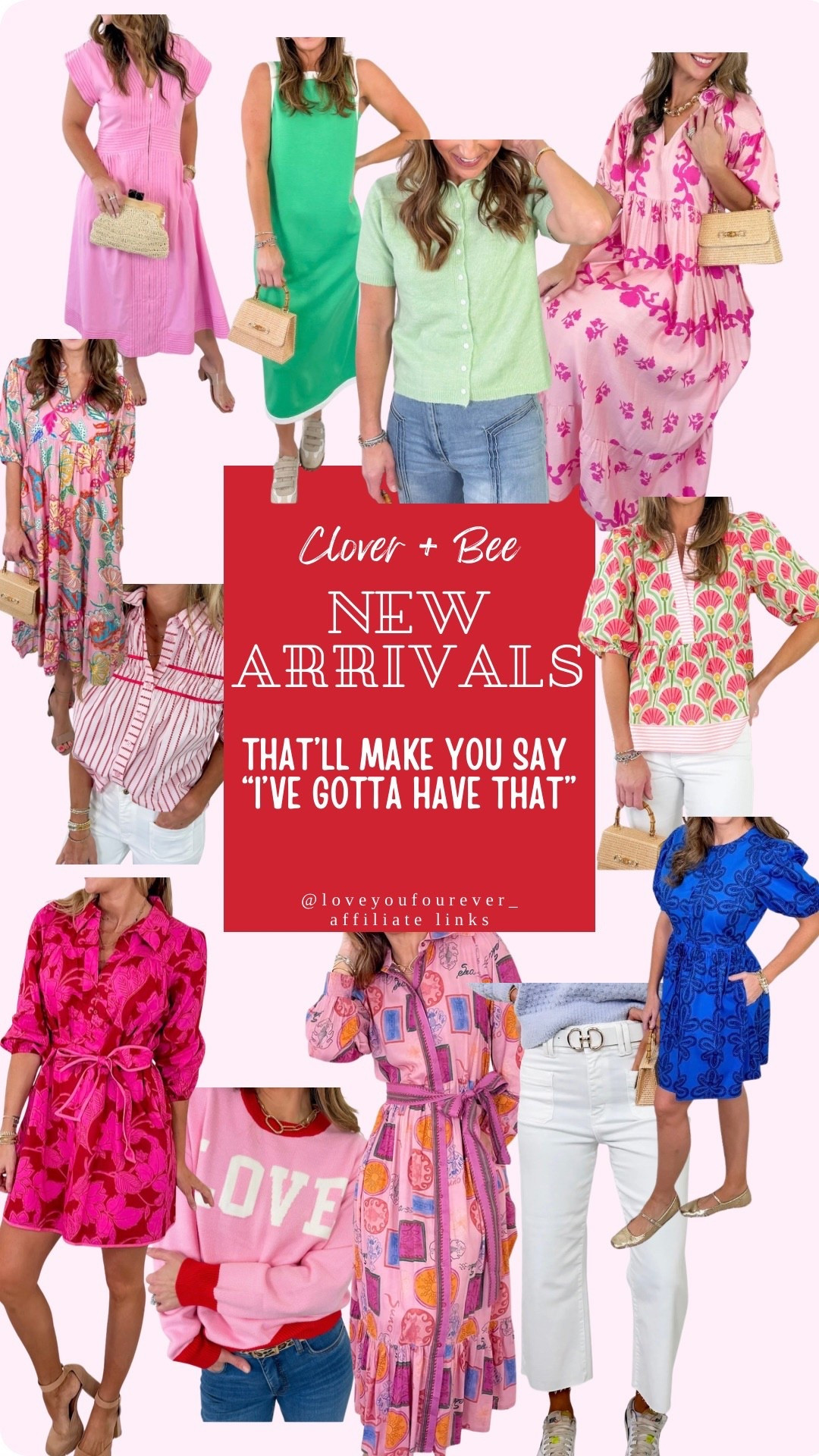 Clover + Bee new arrivals for Spring. Affordable dresses, tops, and jeans for busy moms on the go. Casual to dressy and budget friendly with high-end finds mixed in. Date night outfits  

#LTKootd #LTKFindsUnder50 #LTKgrwm