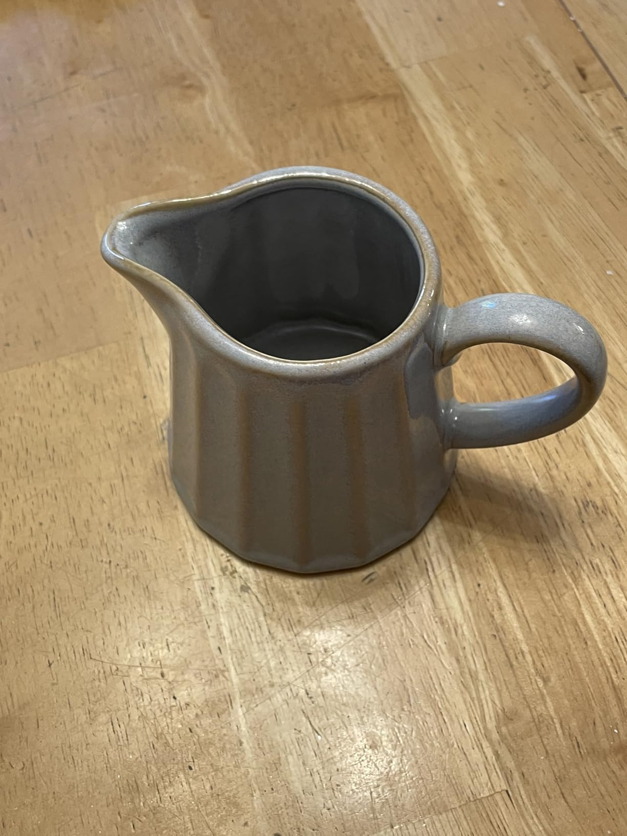 Ceramic Creamer Pitcher,Creamer Container with Handle, 10 OZ Small Milk Pitcher for Coffee, Sauce... | Amazon (US)