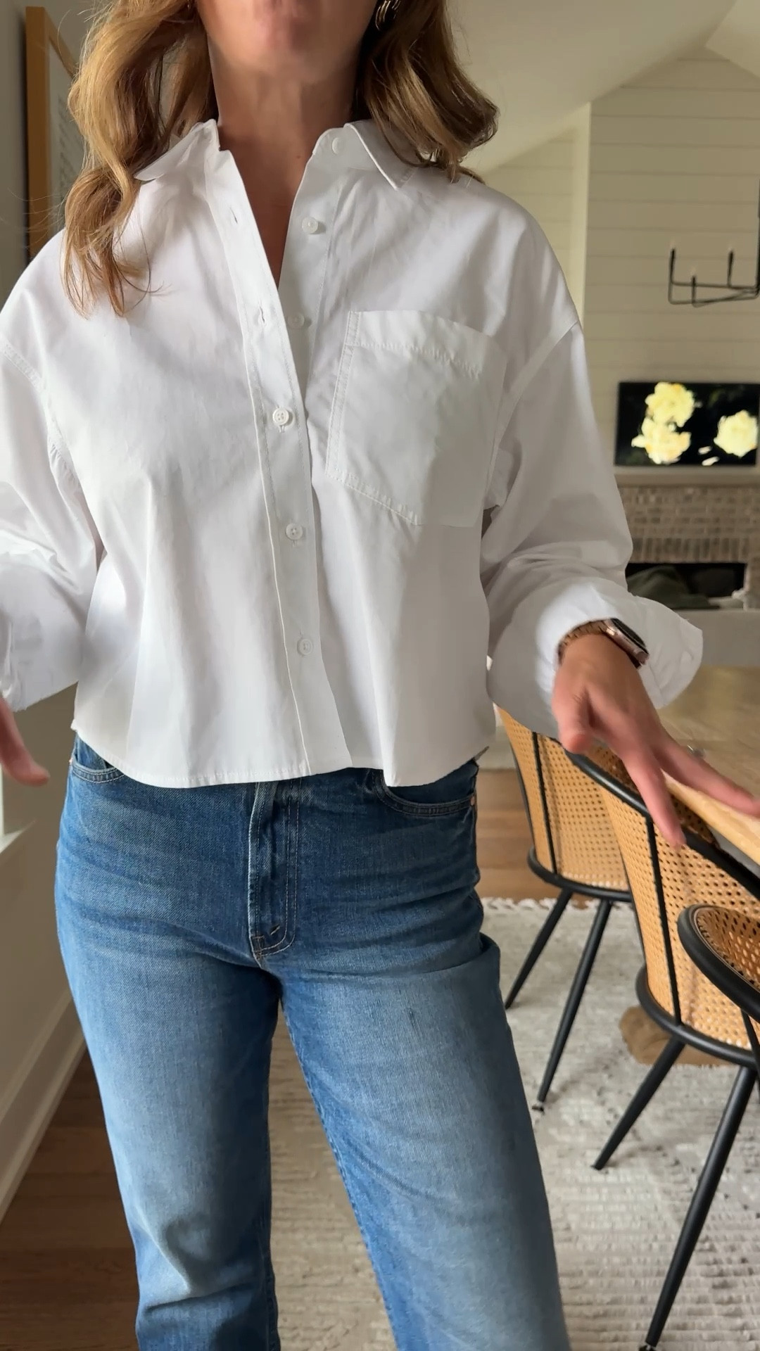 Top size XS
Jeans size 25


#LTKSeasonal #LTKStyleTip #LTKOver40