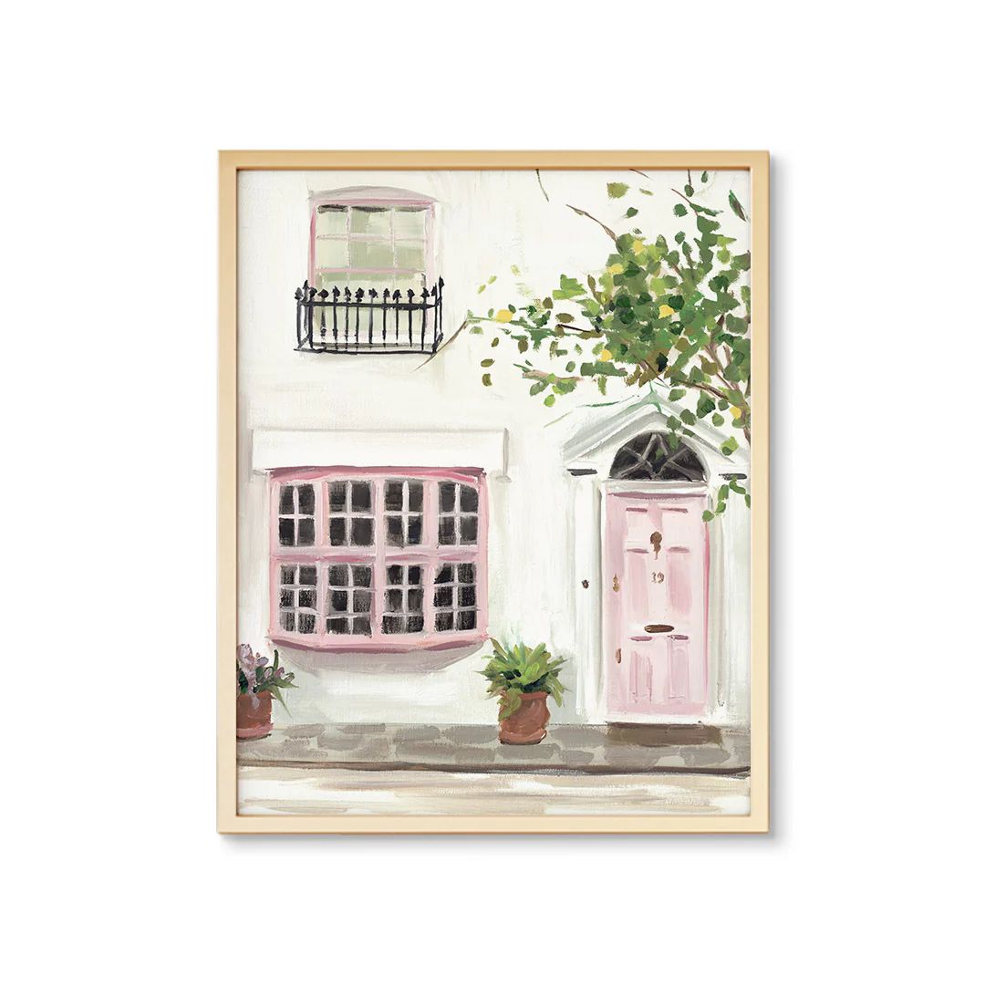 Pink Row by Jenny Westenhofer Art Prints | Urban Garden Prints