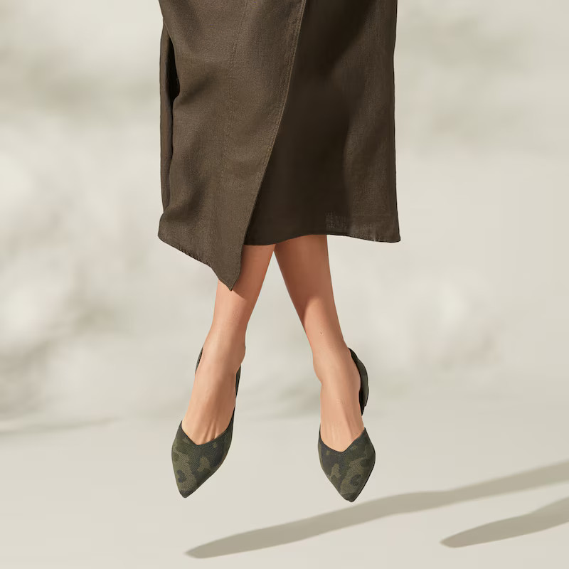 Pointed-Toe Flats (Melia) | VIVAIA