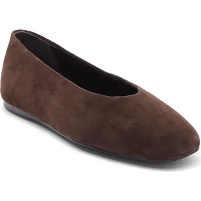 Nordstrom Maddox Ballet Flat in Black at Nordstrom, Size 10 | Nordstrom