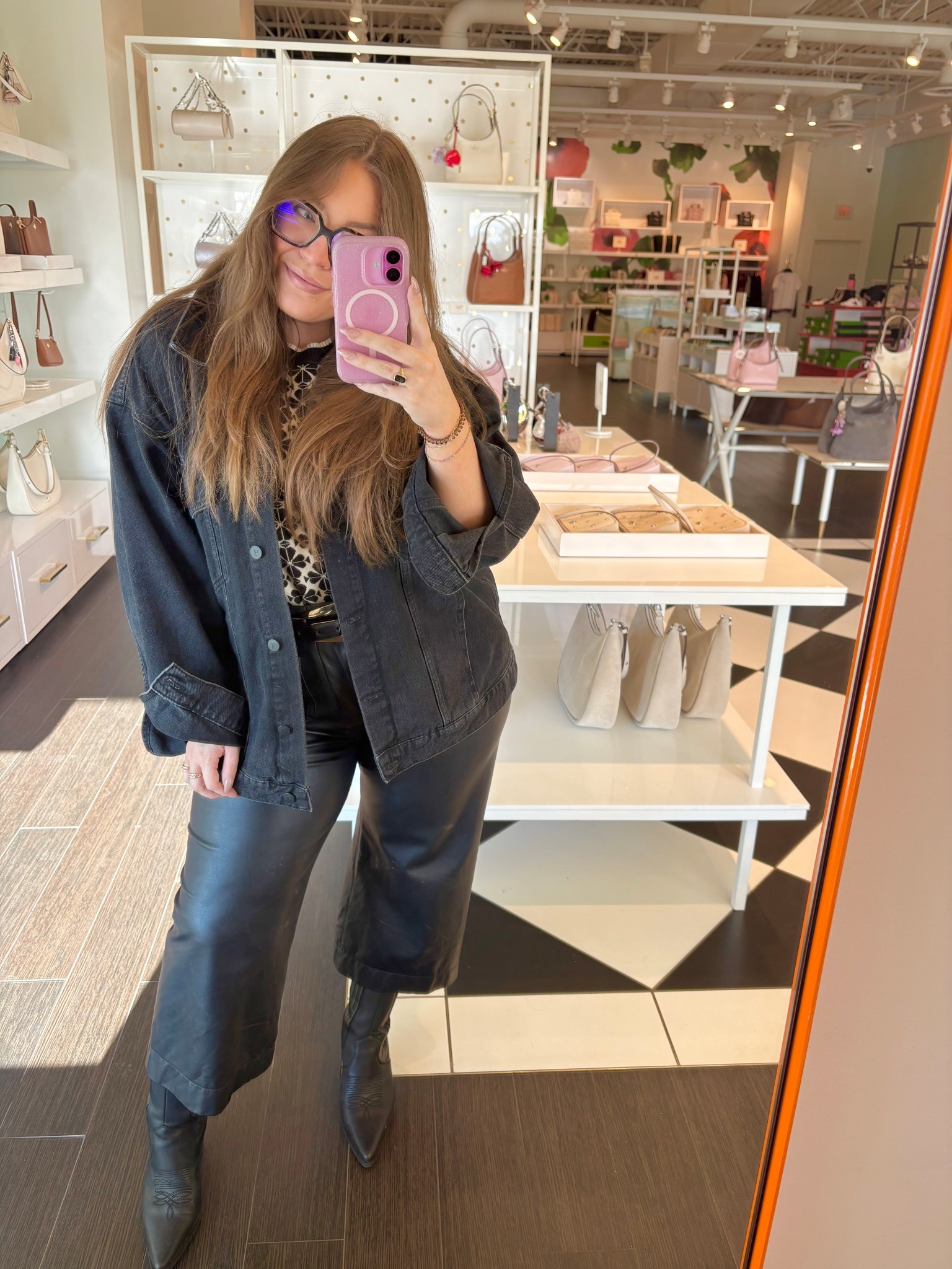 top: medium 
jacket: large
pants: 31p
belt: medium 
use code 2000022693 for 10% off select kate spade outlet items 

#LTKootd