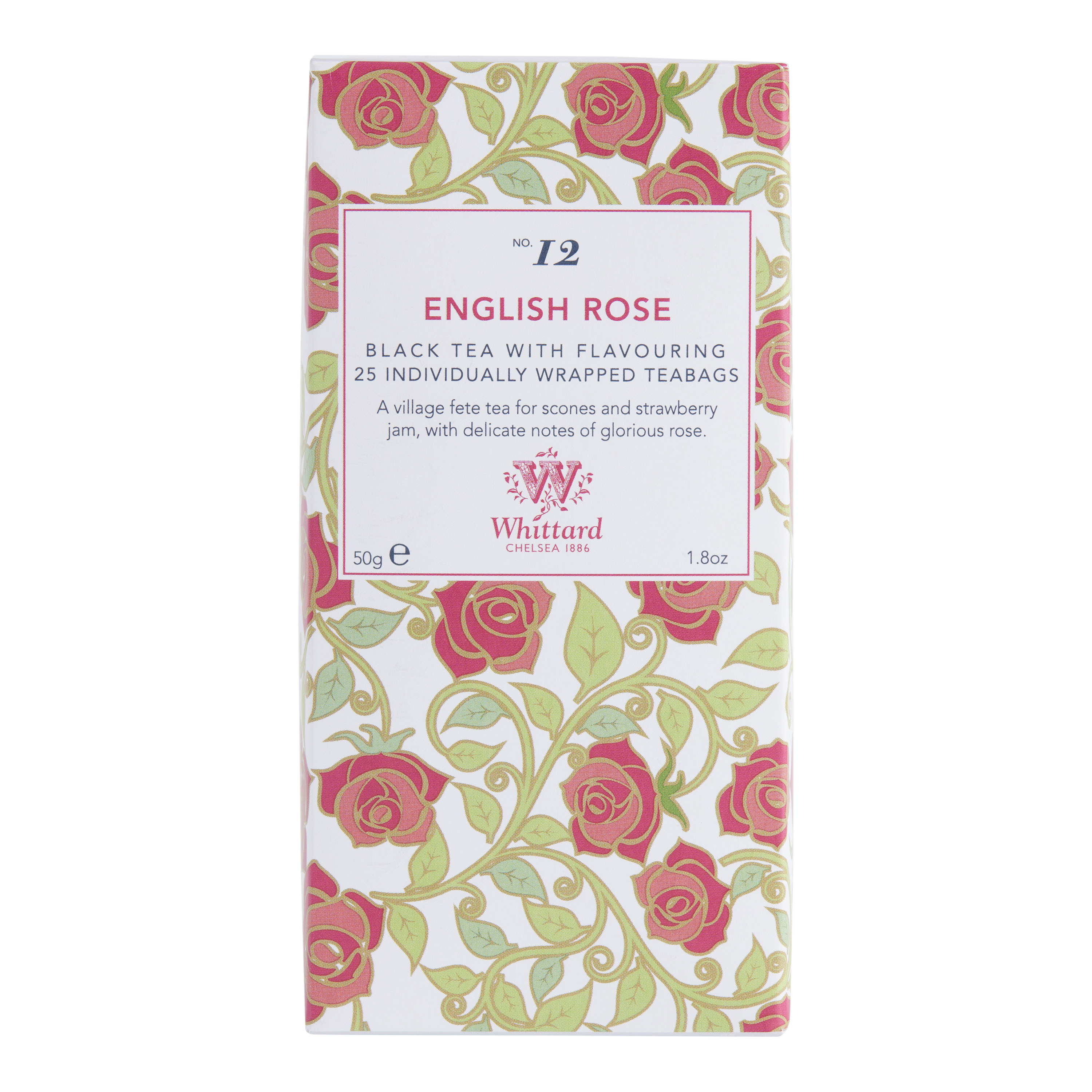 Whittard English Rose Black Tea 25 Count | World Market