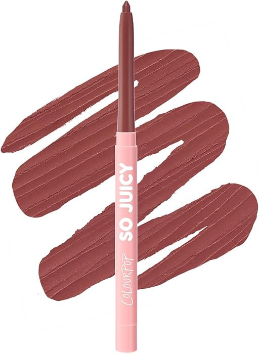 ColourPop So Juicy Plumping Lip Liner with Peptides - Long Lasting Lip Liner for Visibly Plumped ... | Amazon (US)