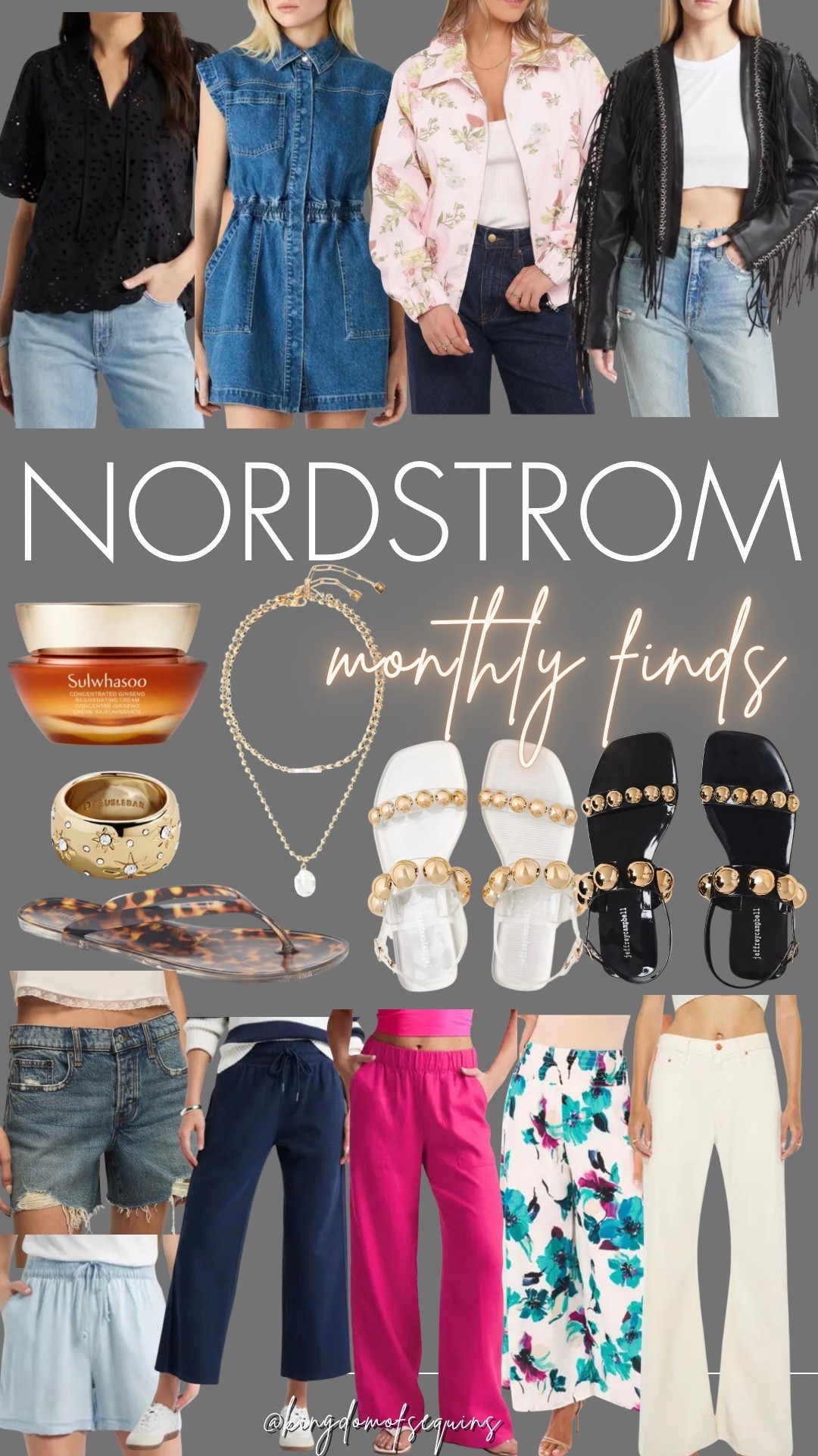 Monthly Nordstrom haul so many goodies and hidden gems!! The viral white jeans def live up to the hype, and I found the sandals at anthro for same price 