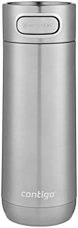 Contigo Luxe AUTOSEAL Vacuum-Insulated Travel Mug | Spill-Proof Coffee Mug with Stainless Steel T... | Amazon (US)