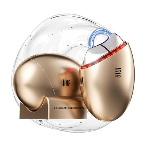 INIA 7-in-1 Red Light Therapy for Face and Neck Gua Sha Facial Massager Tool Device with Thermal and Cryo Mode for Puffiness & Firming Skincare Tool | Amazon (US)