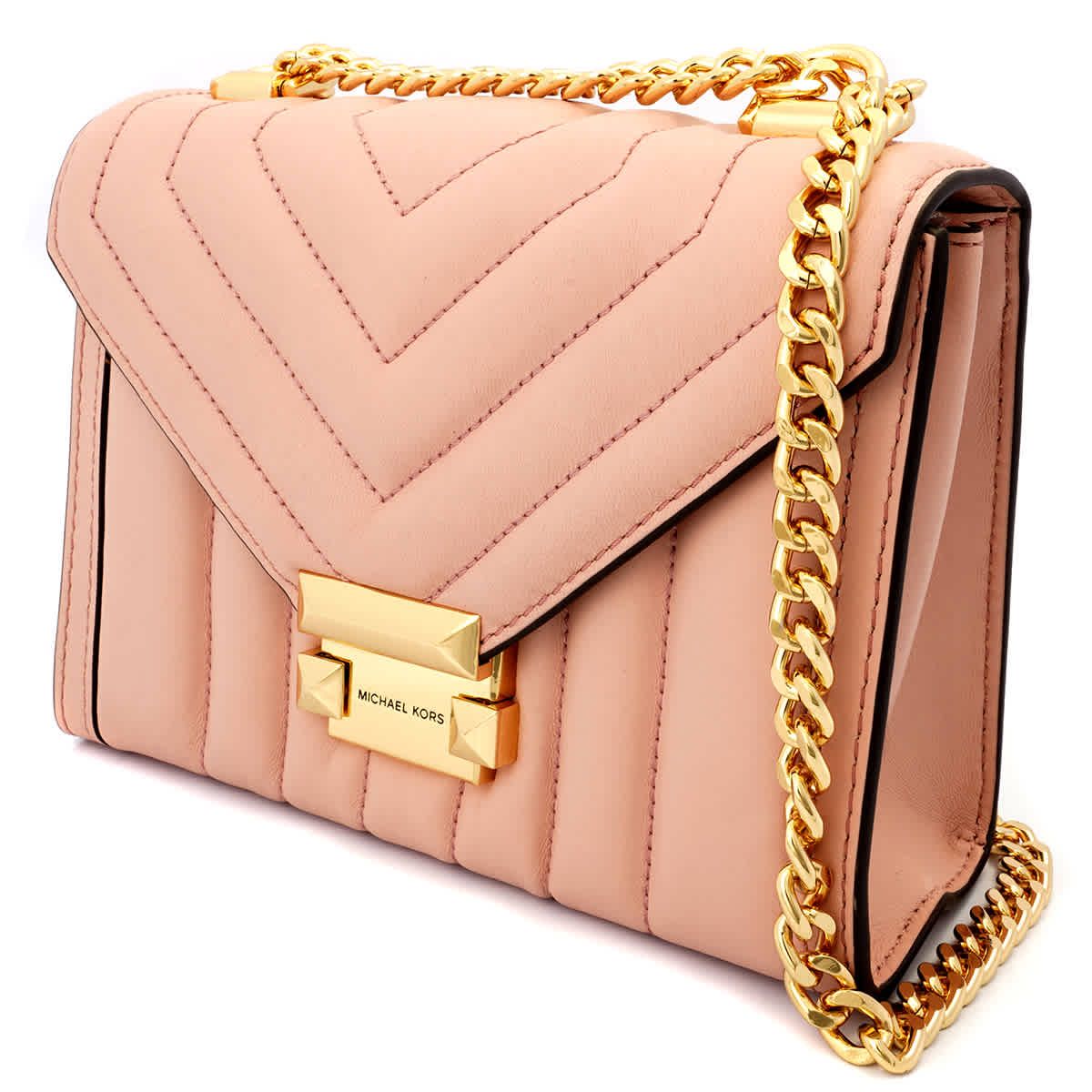 Michael Kors Pink Whitney Quilted Shoulder Bag | Walmart (US)