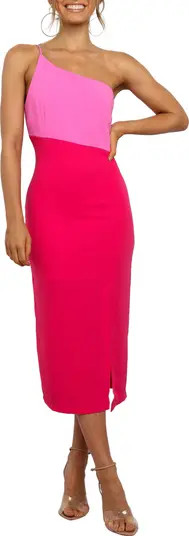 Xiomar One-Shoulder Midi Dress | Nordstrom