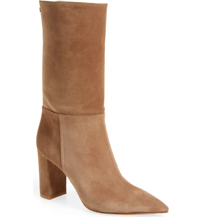 Gianvito Rossi Pointed Toe Suede Boot | Nordstrom | Nordstrom
