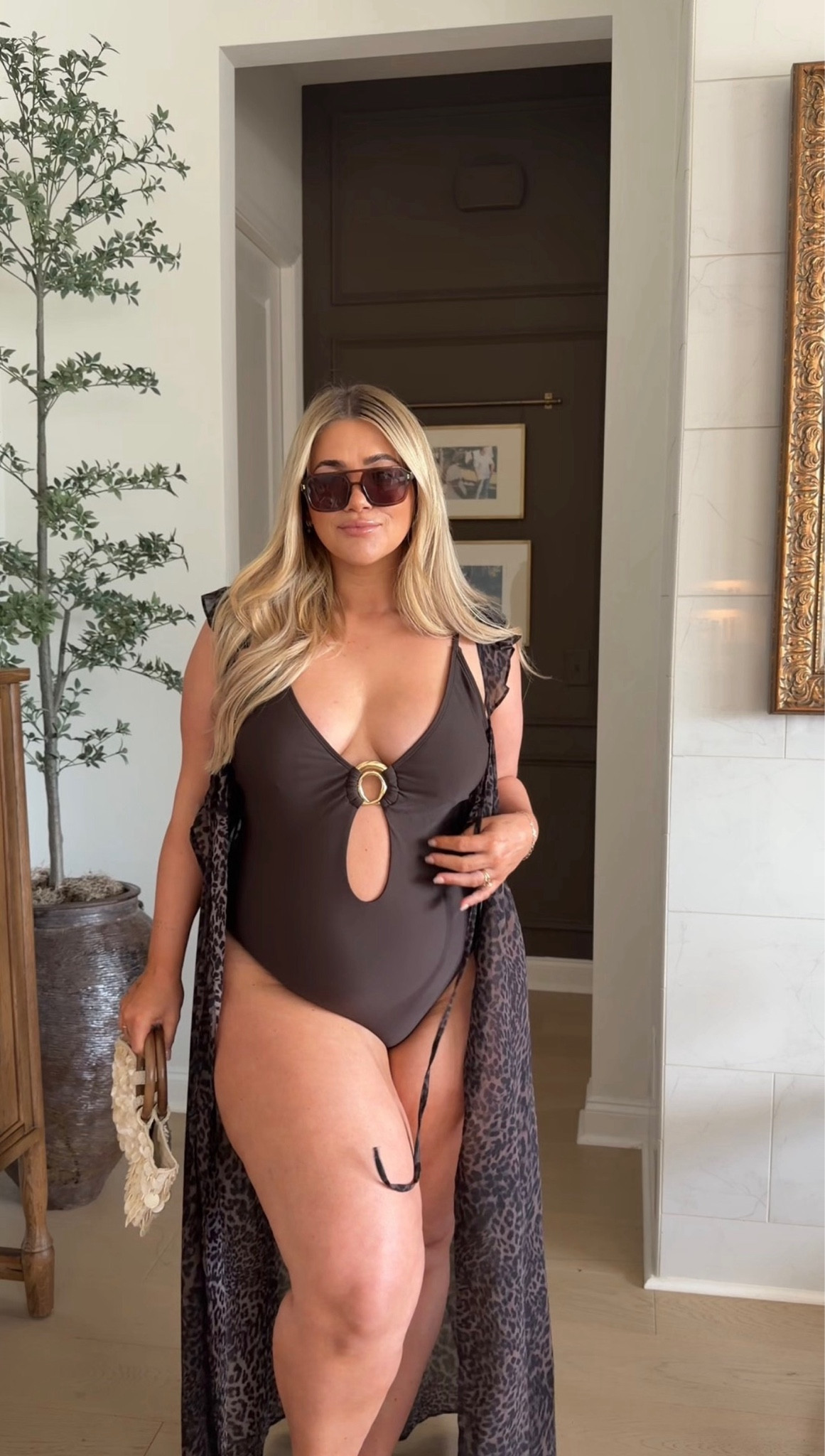 Cutie swim @Cupshe 🤎 I got an XL in both

#LTKSwim #LTKMidsize