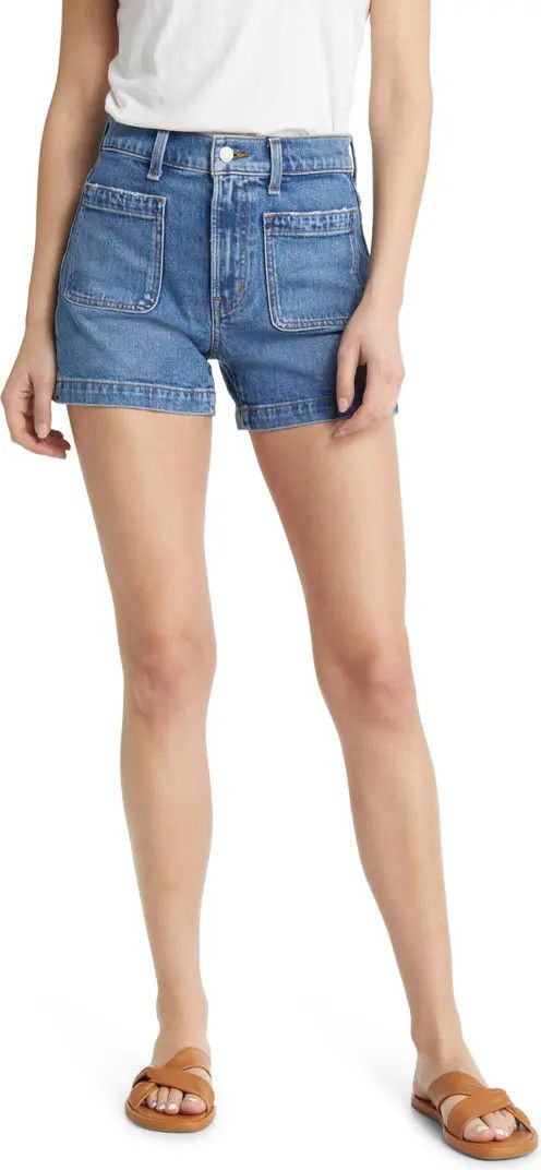 Patch Pocket Denim Shorts | Nordstrom