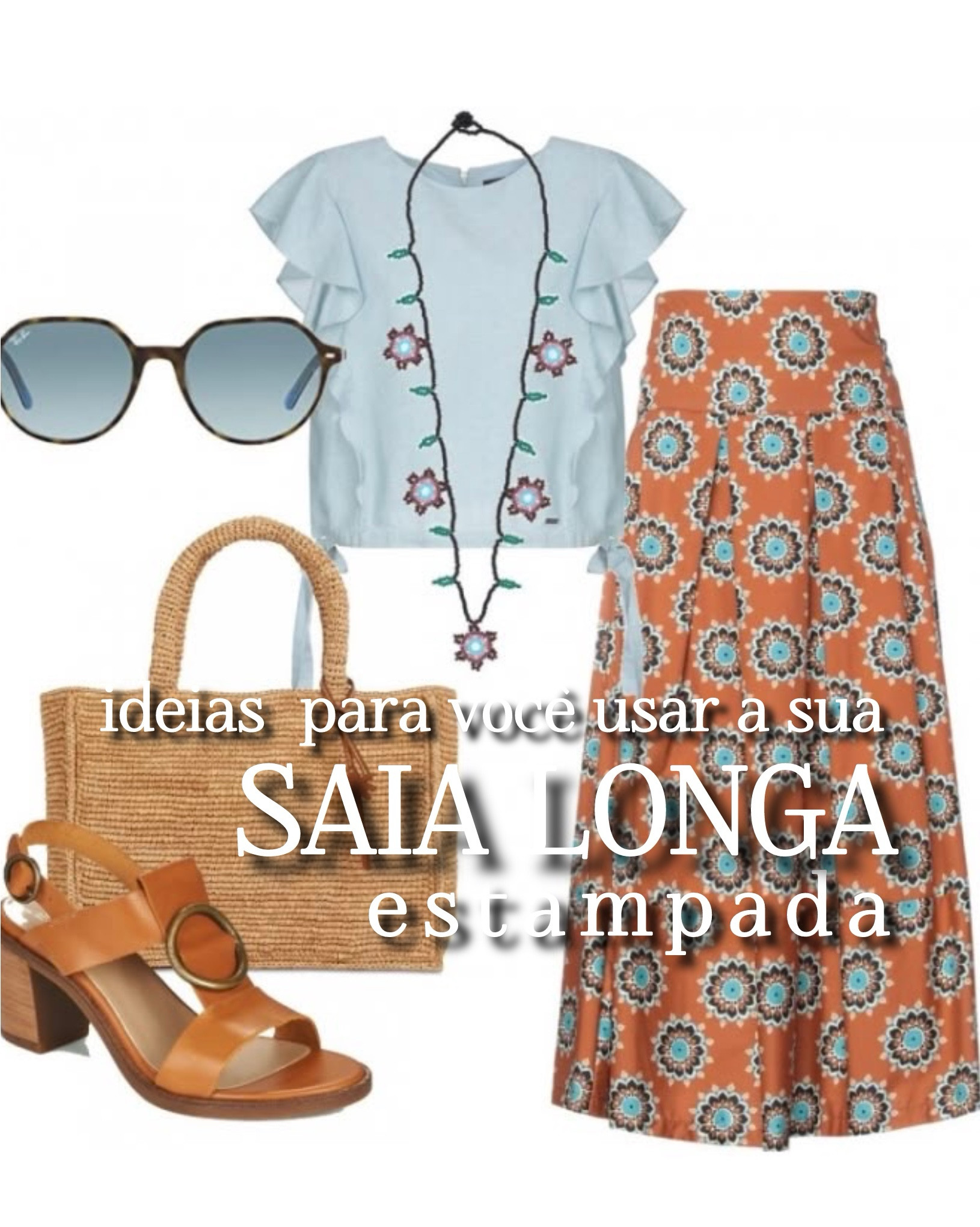 Você tem uma saia longa estampada?
Gosta de saias assim?

Pois por causa dessa influência boho, ela é uma  das peças que estão em alta. Ainda mais se forem em tons terrosos!

Não sabe como usá-las? 
Quer ideias e inspirações para montar seus looks?
Gostaria de usar mas enjoou das mesmas combinações?

Então espero que o post de hoje ajude você a combinar de formas diferentes, a saia que você já tem em casa!
Ou então, que ele te inspire a comprar uma.

#LTKdicadeestilo #LTKmidsize #LTKplussize