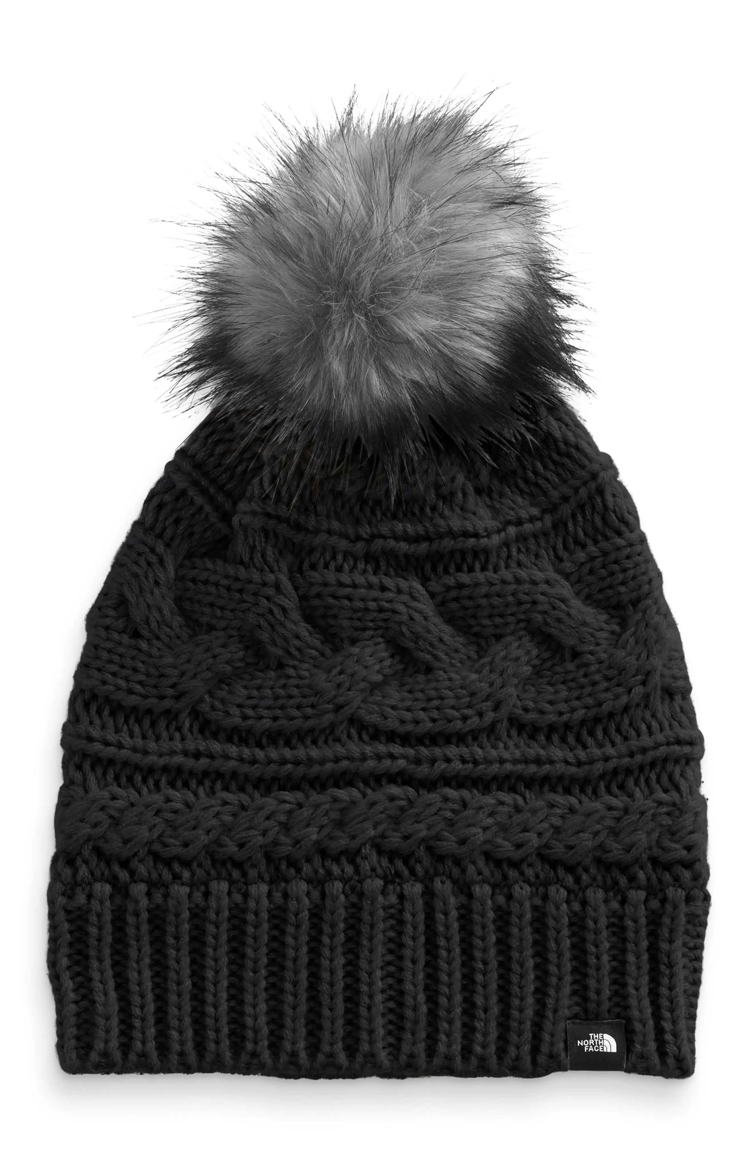 The North Face Triple Cable Beanie in Tnf Black at Nordstrom | Nordstrom