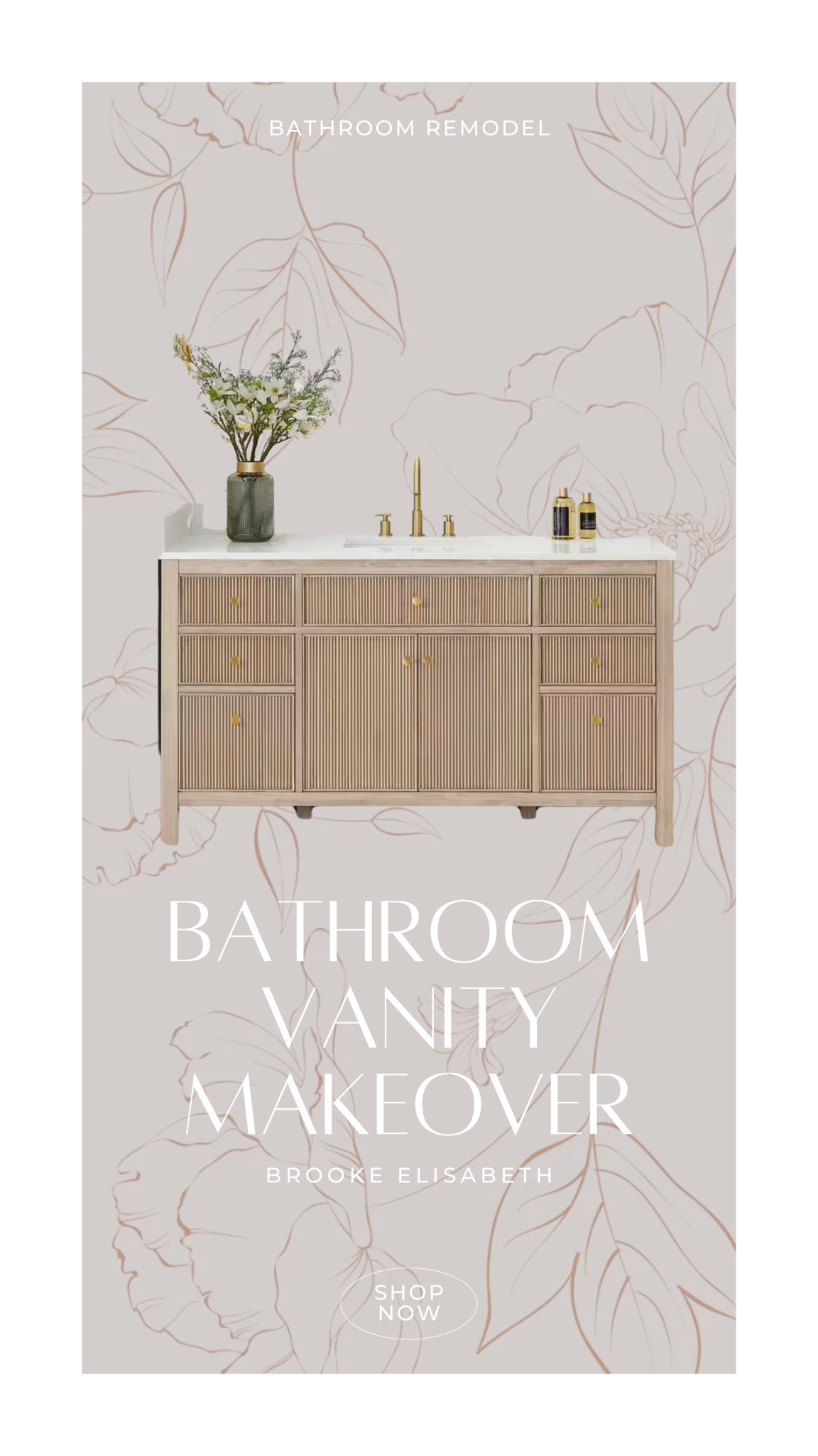 Our bathroom remodel! Posting the final refresh soon, but here is the vanity we went with from
Home Depot.

#LTKHome