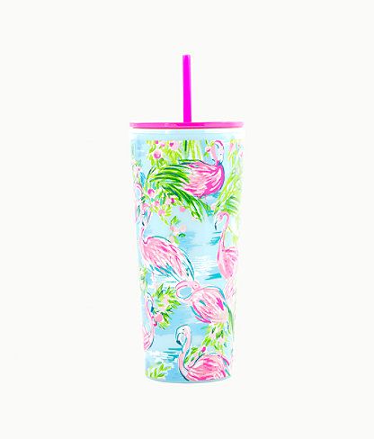 Tumbler With Straw | Lilly Pulitzer