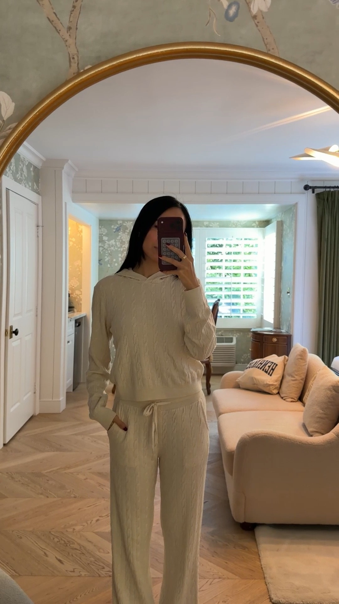 Cable knit set that is machine washable!!! So easy

#LTKgrwm #LTKootd