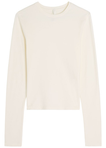 Long sleeve cotton-jersey T-shirt | Harvey Nichols