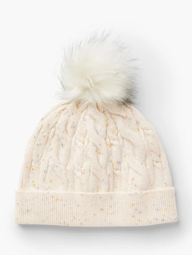 Kitty Tweed Beanie | Talbots
