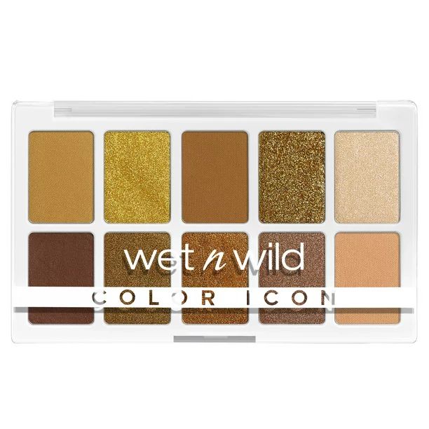 wet n wild Color Icon 10 Pan Eyeshadow Palette, Call Me Sunshine, 0.42 oz | Walmart (US)