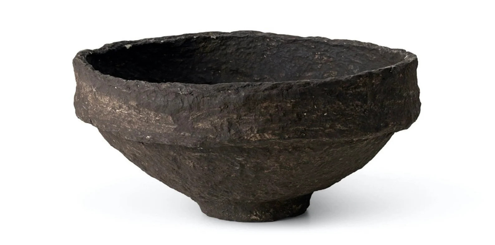 Brown Papier Maché Bowl - Etsy | Etsy (US)