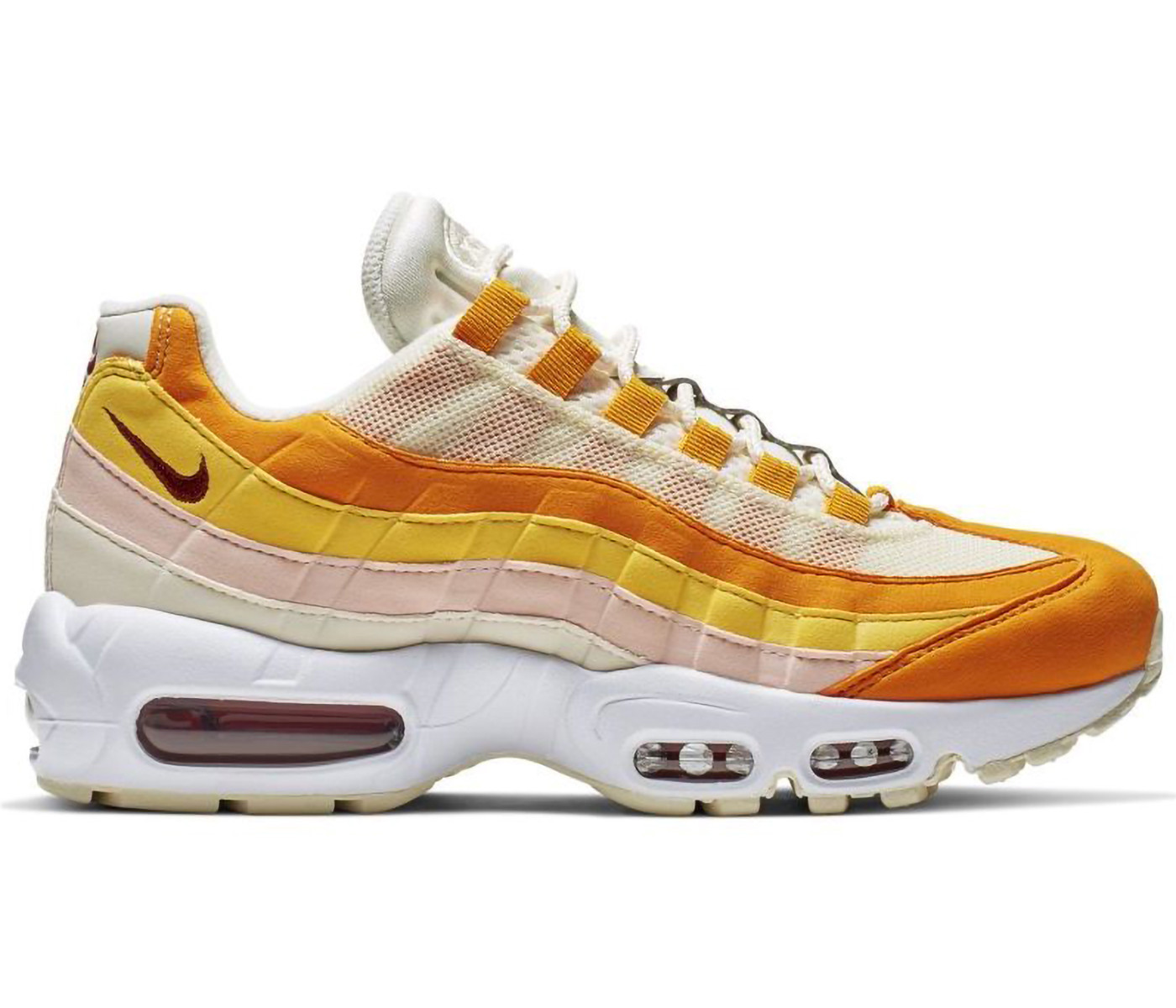 Nike Air Max 95 (Women's) Sneakers in Pale Ivory/Forward Orange | StockX