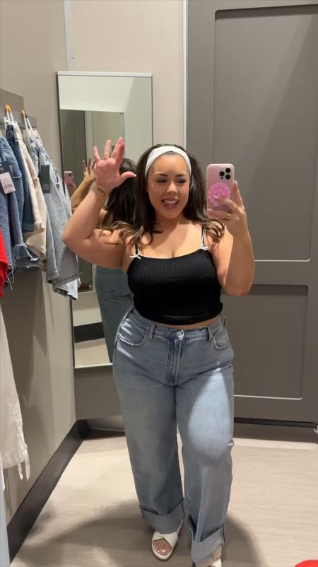Trying on Target denim shorts for summer 2024 ☀️ size mostly 14, but first pair was 16 and last pair of denim was 12! My measurement are as follows: Bust: 39” Waist: 33” Hips: 47” 

#LTKPlusSize #LTKMidsize #LTKStyleTip