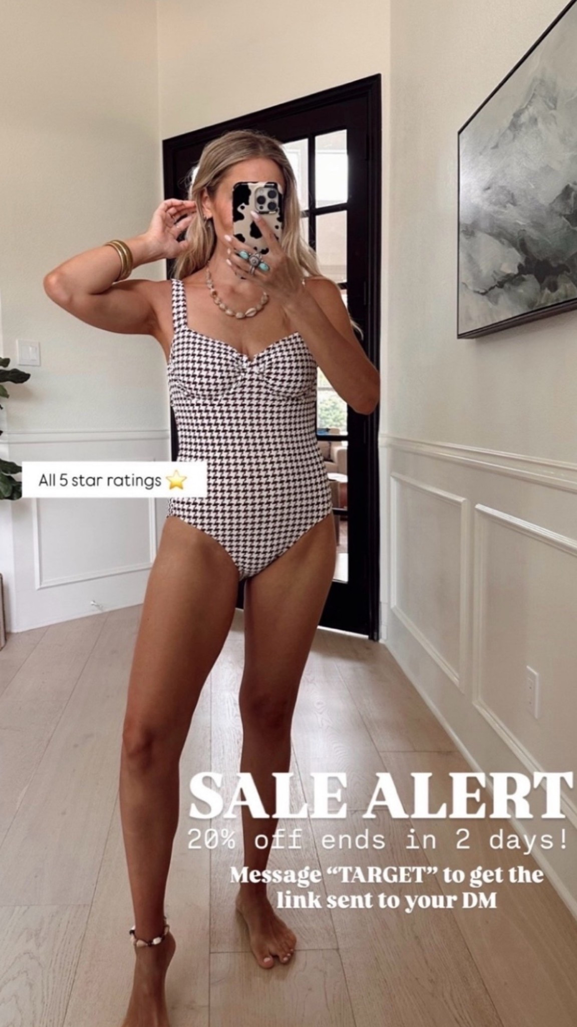 ✨SCROLL TO SHOP✨

SALE  ALERT‼️ 20% off ends in 2 days!

I went up one size (medium)

5’5” // 120 lbs