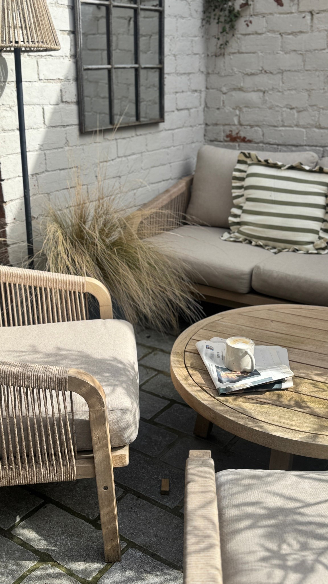 Mr garden sofa set 🤍