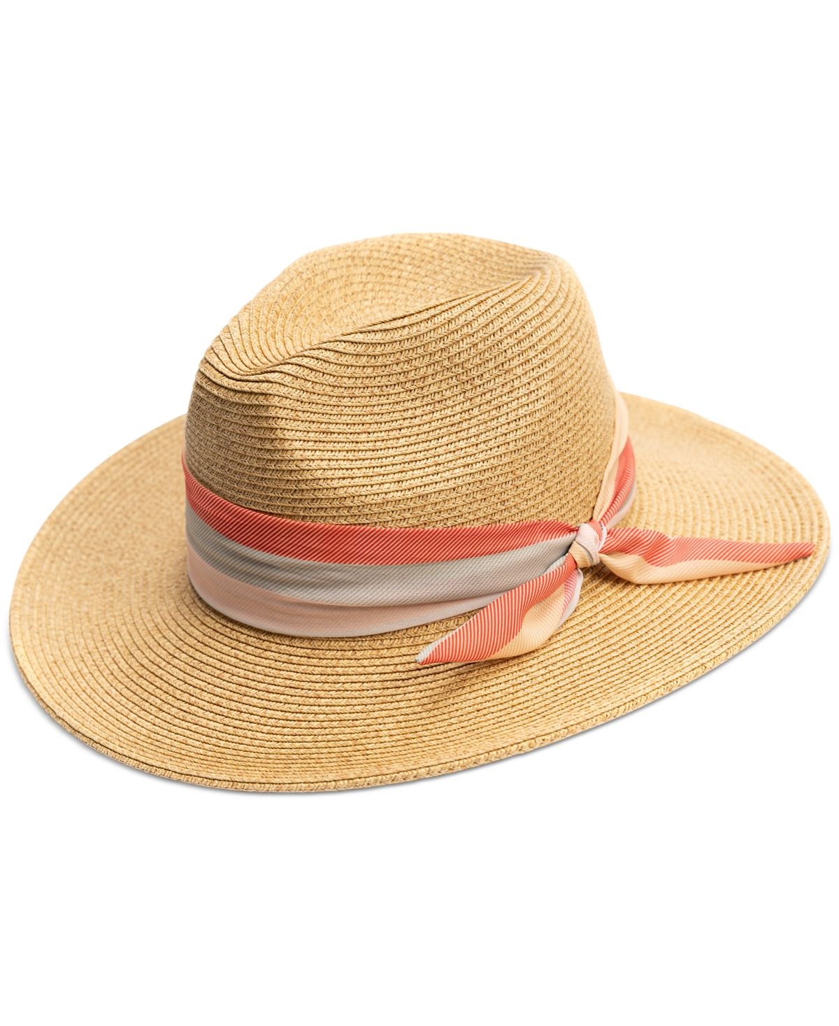 Nine West Scarf-Tie Panama Hat | Macys (US)