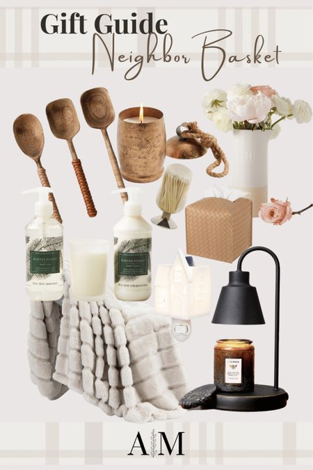 Create a gift basket for a new neighbor on the street or one you’ve known for years! 

Gift guide  Holiday  Holiday season  Holiday gift  Gift basket  Neighbor  Bamboo  Serving set  Candle  Candle warmer lamp  Blanket  Soap  Lotion  Tissue box cover  Wooden  Leather  Vintage  Ceramic  Ceramic vase

#LTKSeasonal #LTKGiftGuide #LTKhome