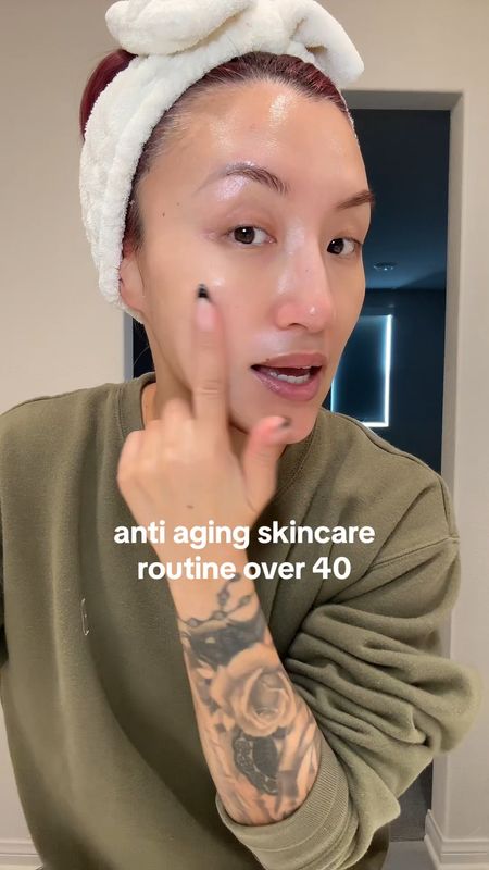 Night time Skincare Routine - over 40 : asked to do another night time routine & this is my current go-to self care combo. Focusing on anti-aging of course 🤗 

#beautytok #skincareover40 #selfcare #fashiontiktok 

Beauty hacks and tips 
Beauty tiktok
Skincare steps 
Skincare order 
Anti aging cream
My skincare routine

#LTKover40 #LTKbeauty #LTKstyletip