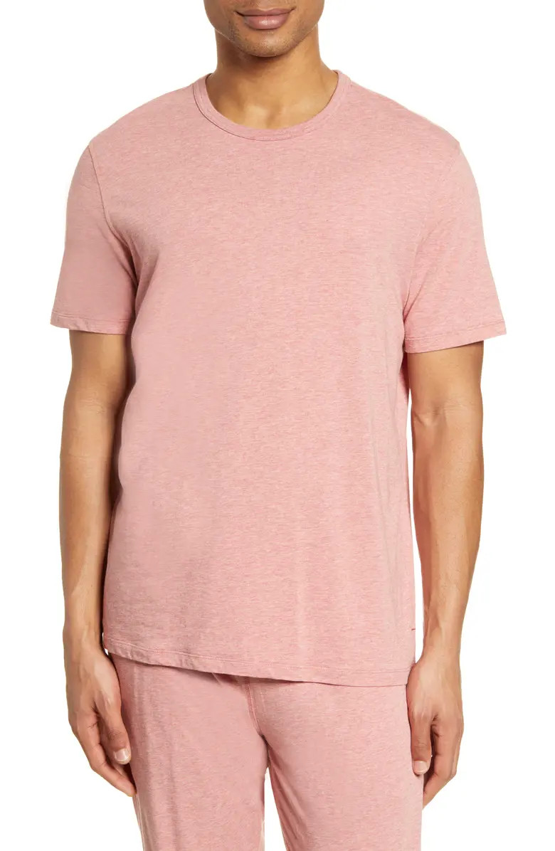 Stretch Cotton & Modal Crewneck T-Shirt | Nordstrom