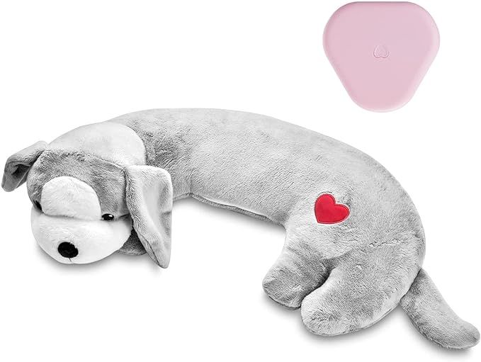 Moropaky Hearbeat Toy for Dog Anxiety Relief Behavioral Training Aid Toy, Grey | Amazon (US)