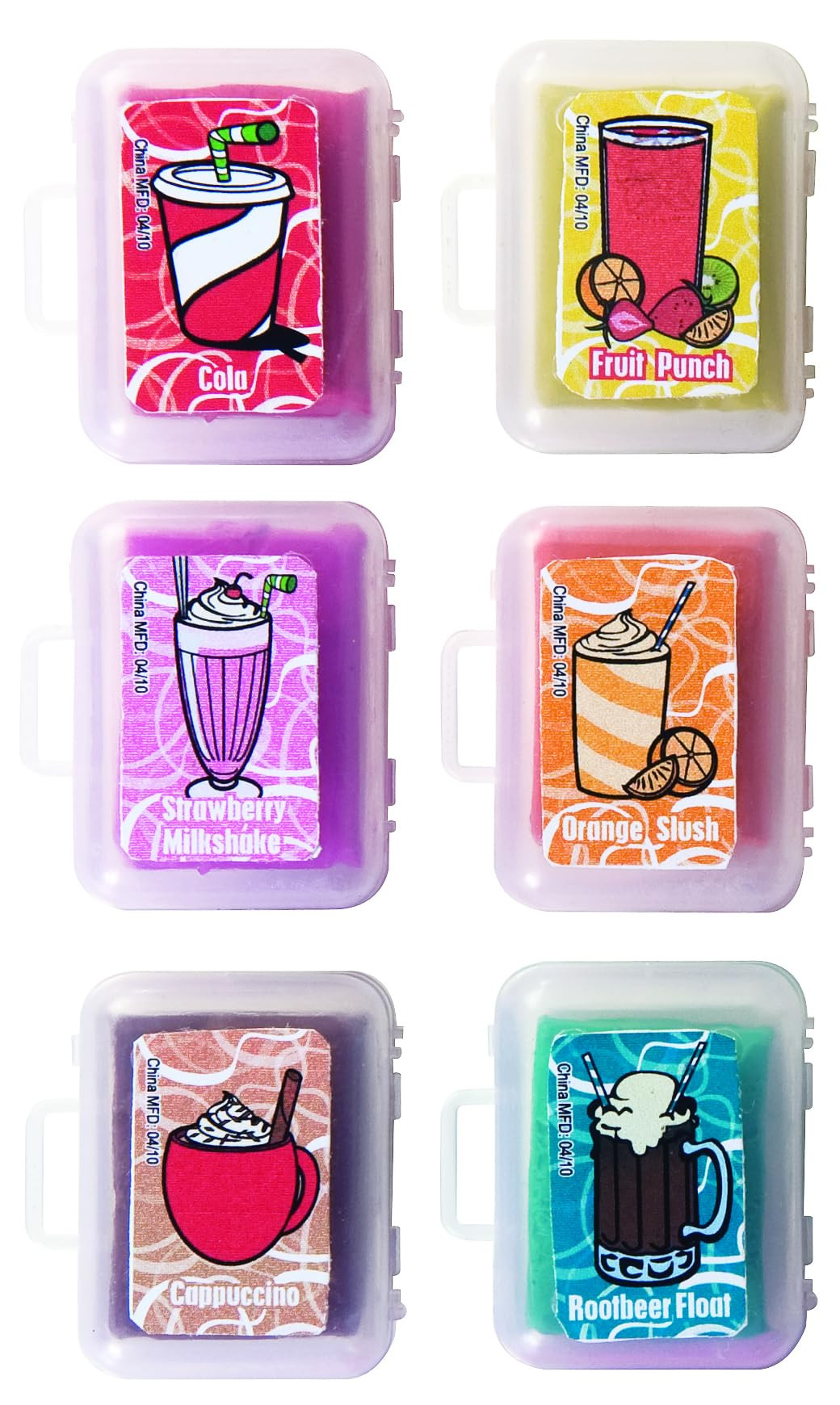 Raymond Geddes 68122 Snack Attack Scented Erasers For Kids, Assorted (Pack of 36) | Amazon (US)