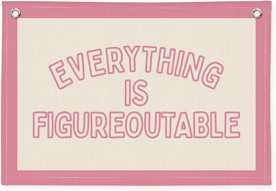 Everything is Figureoutable Inspirational Wall Decor, Motivational Classroom Wall Decor, Classroo... | Amazon (US)