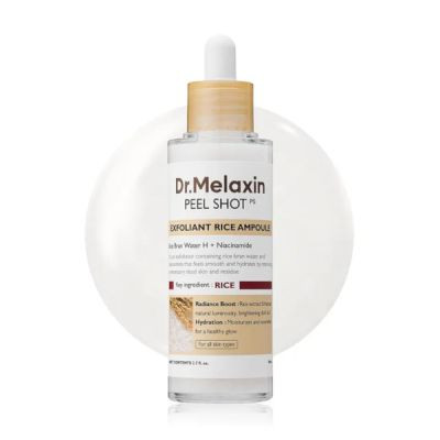 Shop Dr. Melaxin - Peel Shot Exfoliating White Rice Ampoule - 80ml  | STYLEVANA | Stylevana